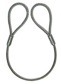 Steel wire rope slings and their components