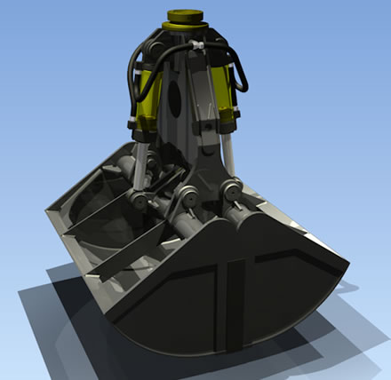 hydraulic Loading bucket design