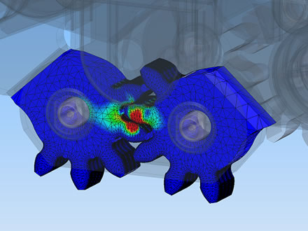 gear FEA calculations