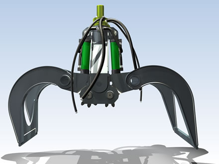 Timber hydraulic grapple_2