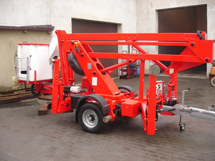 trailer mounted aerial platform 10