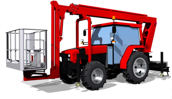 tractor mounted work platform 04